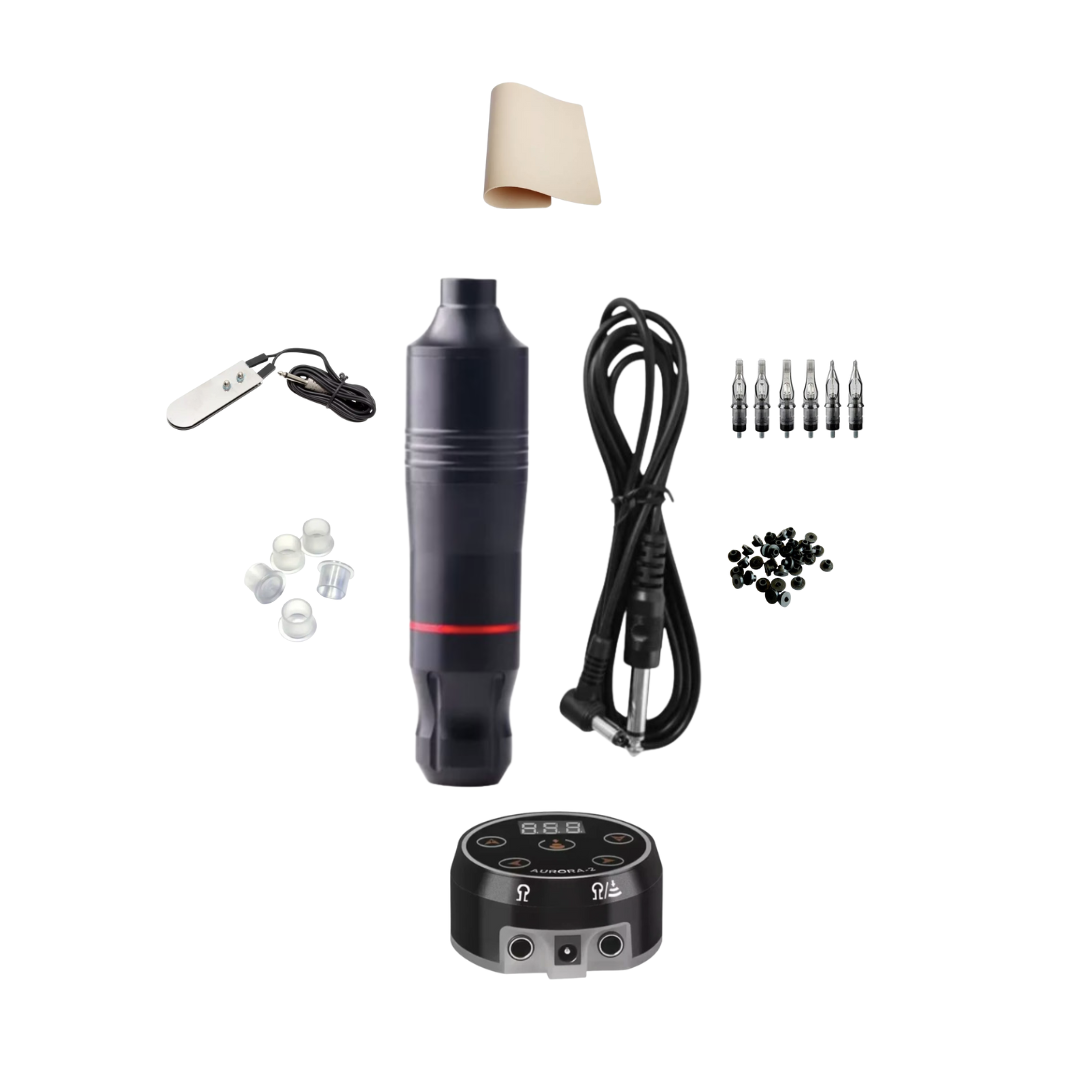 Kit AuroraInk - Máquina Pen + Fuente Aurora